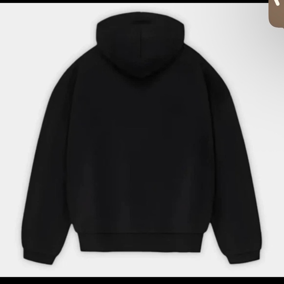 Fear of God Essentials Black Hoodie jet black - Picture 2 of 3